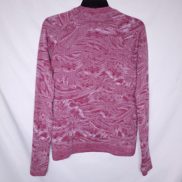 Lululemon Rest Less Pullover 6 Red Marble Swirl Stratum Overlay - Picture 6 of 10